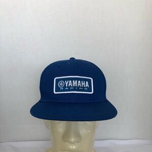 Factory Effex Yamaha Blue and White Racing Patch Snapback